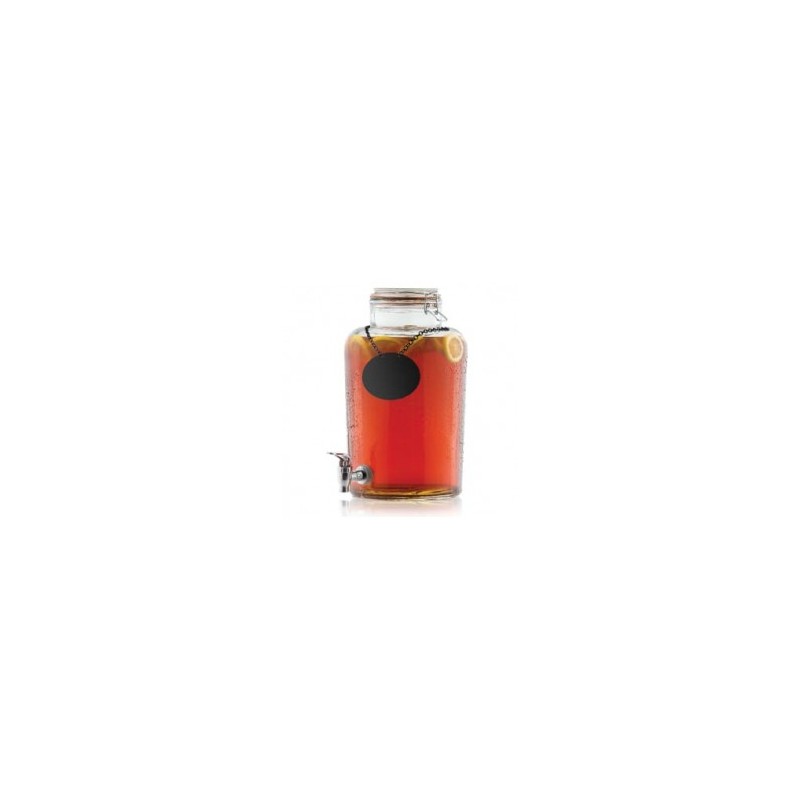 VITROLERO TIPO FRASCO CON DISPENSADOR 7.57 LITROS