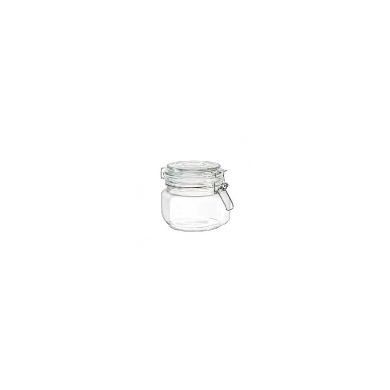 0569 FRASCO PARA ESPECIAS / POSTRES CON CLIP 500 ML