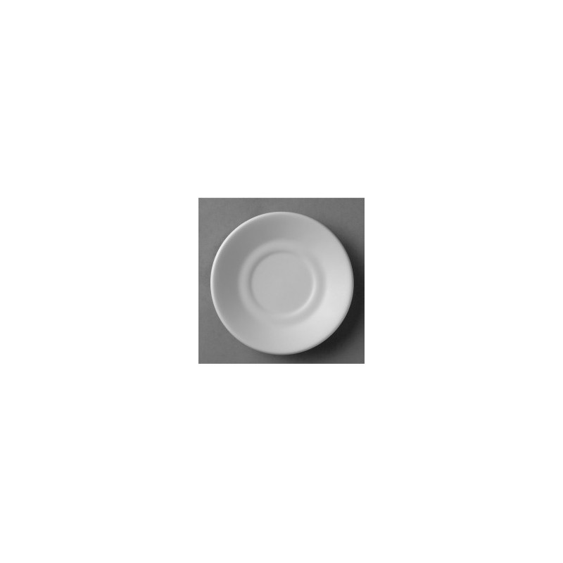 PLATO PARA TAZA PARA CAFE CLASICO BLANCO POLAR