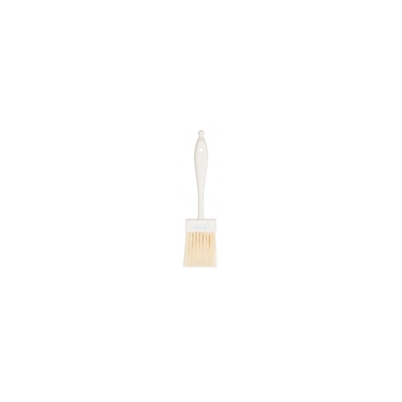 BROCHA PASTELERA PLANA MANGO PLASTICO 2